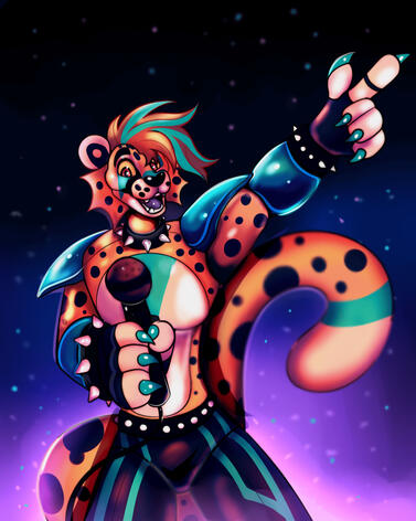 Cheetah Animatronic